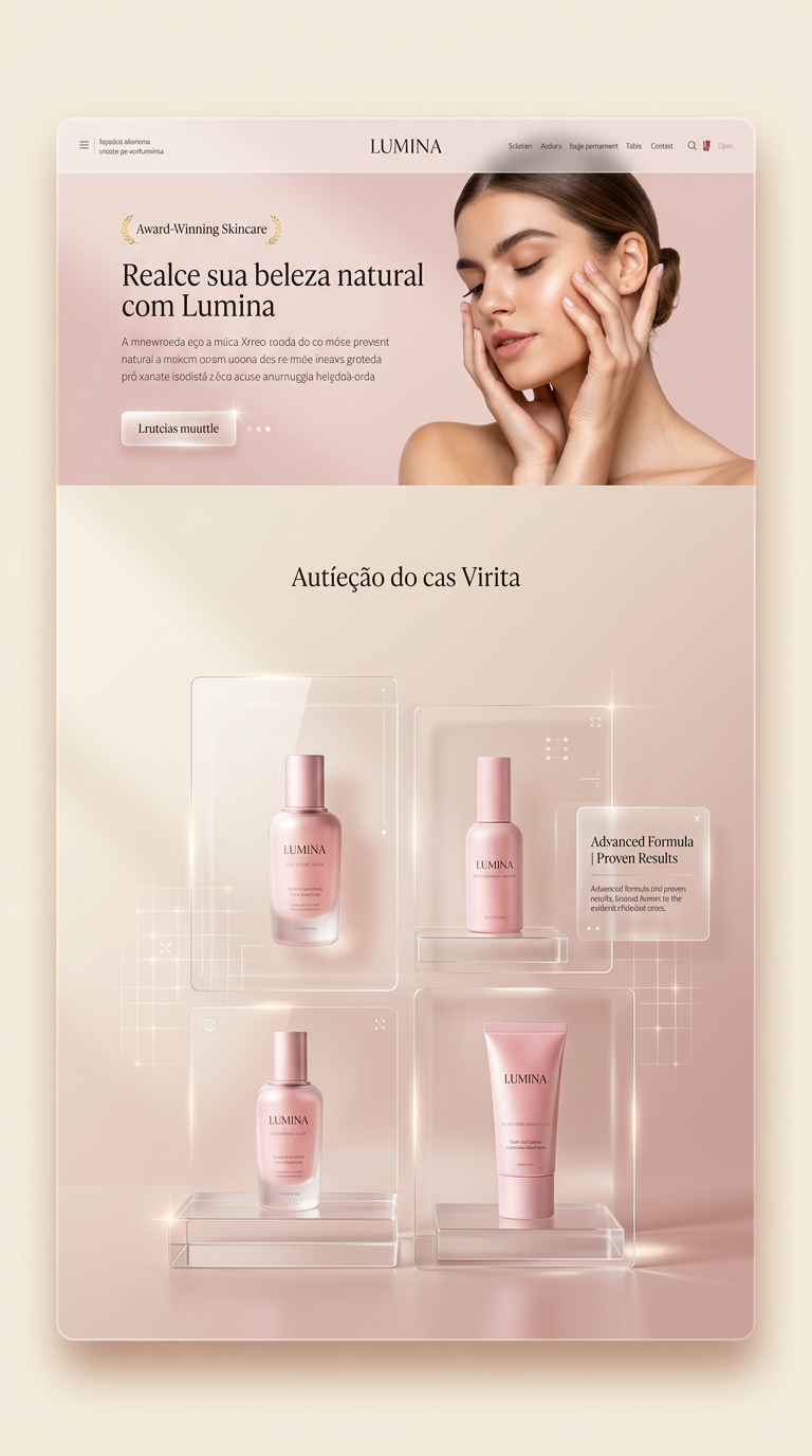 Case Lumina Cosméticos